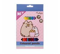 Карандаши цветные 18/36 цв. Pusheen1 Yes (290769)