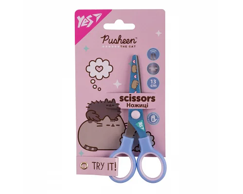 Ножницы Pusheen 13см с принтом на лезвии Yes (480469)