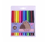Фломастери 12 кольорів Pusheen Yes (650568)