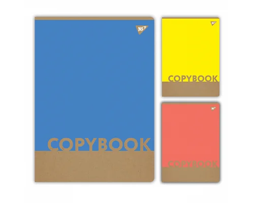 Зошит для записів Colours 48 А4 аркушів клітинка крафт YES (681996)