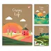 Зошит для записів Green life 48 А4 аркушів клітинка крафт YES (681999)