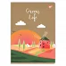 Зошит для записів Green life 48 А4 аркушів клітинка крафт YES (681999)