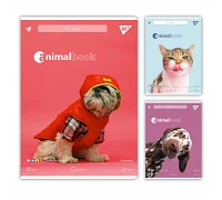 Зошит для записів Animalbook 48 А4 аркушів клітинка YES (682002)