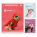 Зошит для записів Animalbook 48 А4 аркушів клітинка YES (682002)