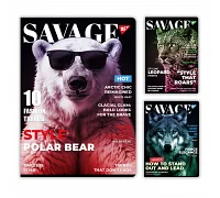 Зошит для записів Savage 96 А4 аркушів клітинка YES (682009)