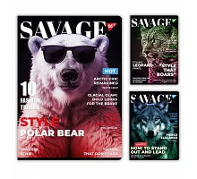 Зошит для записів Savage 96 А4 аркушів клітинка YES (682009)