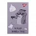 Блокнот А7 Smart raccoon 48 аркушів клітинка YES (152107)