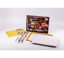 Картина за номерами велика в кор. 35*25*3см (10шт) Danko Toys код: KN-01-09