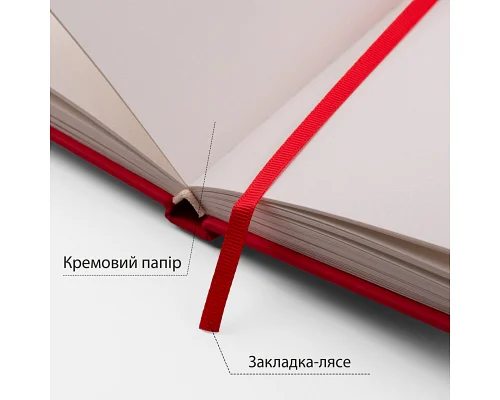 Скетчбук для графіки та скетч-маркерів Santi15х15см 80 арк. тверда обкладинка PU 110г/м2 (743192)