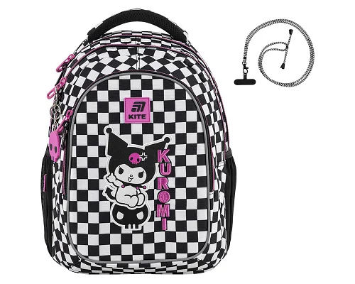 Рюкзак Kite teens котик Kuromi 40 см (HK25-8001M)