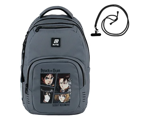 Рюкзак Kite teens аніме Атака Титанів 44 см (AT25-903L)