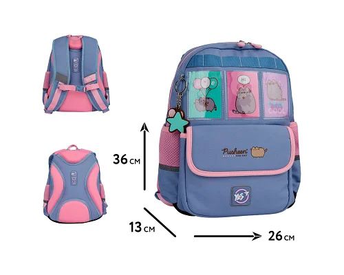Рюкзак шкільний напівкаркасний Pusheen Stay Cool S-104 Yes (559834)