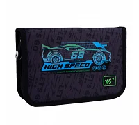 Пенал-книжка твердый одинарный без клапана High Speed HP-02 Yes (533656)