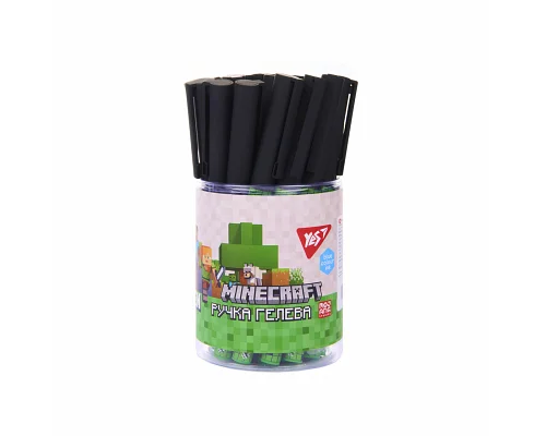 Ручка гелева Minecraft.Boom 0.5 мм синя Yes (420464)