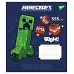 Зошит учнівський шкільний Minecraft Signs А5 24 аркушів лінія YES (767562)