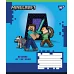 Зошит учнівський шкільний Minecraft Walls А5 24 аркушів клітинка YES (767568)