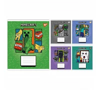 Зошит учнівський шкільний Minecraft Arrows А5 12 аркушів лінія YES (767571)