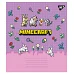 Зошит учнівський шкільний Minecraft Girl А5 24 аркушів лінія YES (767596)