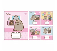 Тетрадь ученическая школьная Pusheen Funny А5 18 листов линия YES (767606)