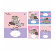 Зошит учнівський шкільний Pusheen The Cat А5 18 аркушів лінія YES (767616)