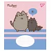 Зошит учнівський шкільний Pusheen The Cat А5 18 аркушів лінія YES (767616)