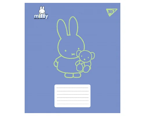 Зошит учнівський шкільний Miffy Bunny А5 18 аркушів лінія YES (767621)