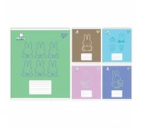 Зошит учнівський шкільний Miffy Bunny А5 24 аркушів лінія YES (767623)