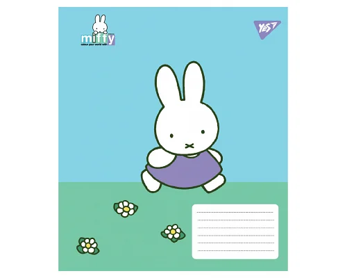 Зошит учнівський шкільний Miffy Spring А5 24 аркушів лінія YES (767630)