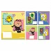 Зошит учнівський шкільний Line Friends Funny А5 12 аркушів лінія YES (767639)