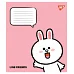 Зошит учнівський шкільний Line Friends Stylish А5 12 аркушів лінія YES (767646)