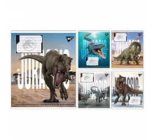 Тетрадь ученическая школьная JURASSIC WORLD ALIVE А5 24 листов линия YES (767683)