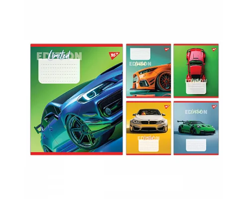 Зошит учнівський шкільний Limited edition А5 24 аркушів лінія YES (767920)