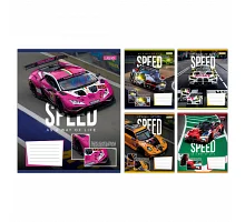 Зошит учнівський шкільний Speed as a way of life А5 24 аркушів лінія 1 Вересня (768017)