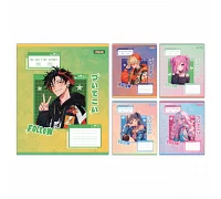 Зошит учнівський шкільний Follow Anime А5 12 аркушів клітинка 1 Вересня (768119)