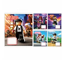 Зошит учнівський шкільний Lego character А5 12 аркушів лінія 1 Вересня (768180)