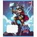 Зошит учнівський шкільний Super Dog А5 12 аркушів лінія 1 Вересня (768253)