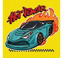 Картина по номерам Автогонки 25х25 Идейка (KHO1192)