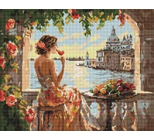 Алмазна мозаїка Літні мрії art_selena_ua 40х50 Ідейка (AMO8185)