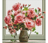 Алмазна мозаїка Аромат букета art_selena_ua 40х40 Ідейка (AMO7863)