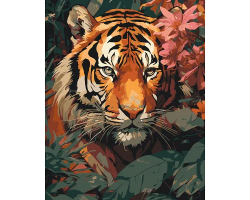 Картина за номерами Хижак в кущах 40х50 см Art Craft (11706-AC)