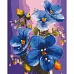 Картина за номерами Сині фіалки 40х50 см Art Craft (13097-AC)