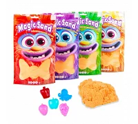 Кінетичний пісок Strateg Magic sand в пакеті 39404-7 помаранчевий, 1 кг