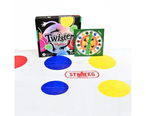 Розважальна гра Strateg Твістер Twister-hipster (30628)
