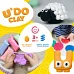 Набір для творчості U'DO Clay 10 шт. брикет 10 г Strateg (41053)