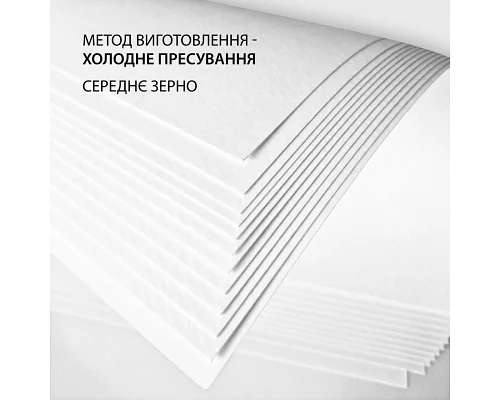 Скетчбук SANTI для акварелі 15х15см 20 аркушів пружина 200г/м2 (743291)