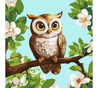 Картина за номерами Лісова варта art_selena_ua 30х30 Ідейка (KHO6740)