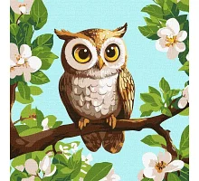 Картина по номерам Лесная стража art_selena_ua 30х30 Идейка (KHO6740)