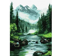 Картина за номерами Таємниче джерело art_selena_ua 30х40 Ідейка (KHO6371)