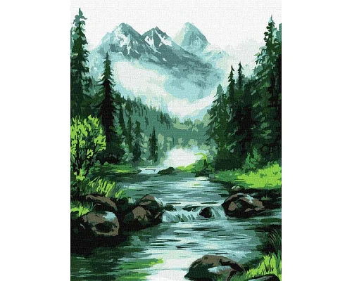 Картина за номерами Таємниче джерело art_selena_ua 30х40 Ідейка (KHO6371)