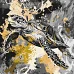 Картина за номерами Золота черепаха з фарбами металік extra art_selena_ua 40х40 Ідейка (KHO6734)